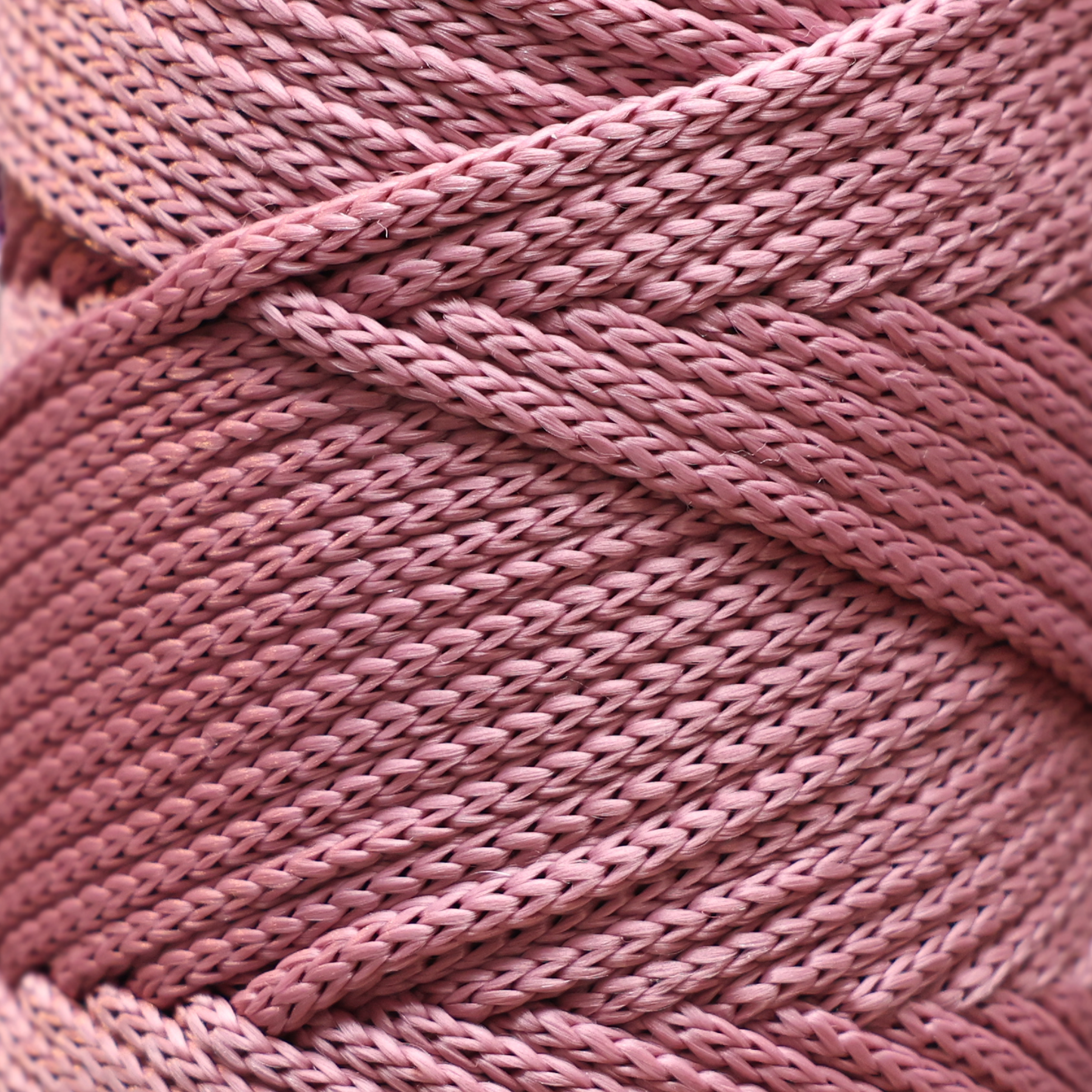 Polyester Macrame Cord 5mm x 104 Yards (311 feet) Polypropylene - Dusty Rose