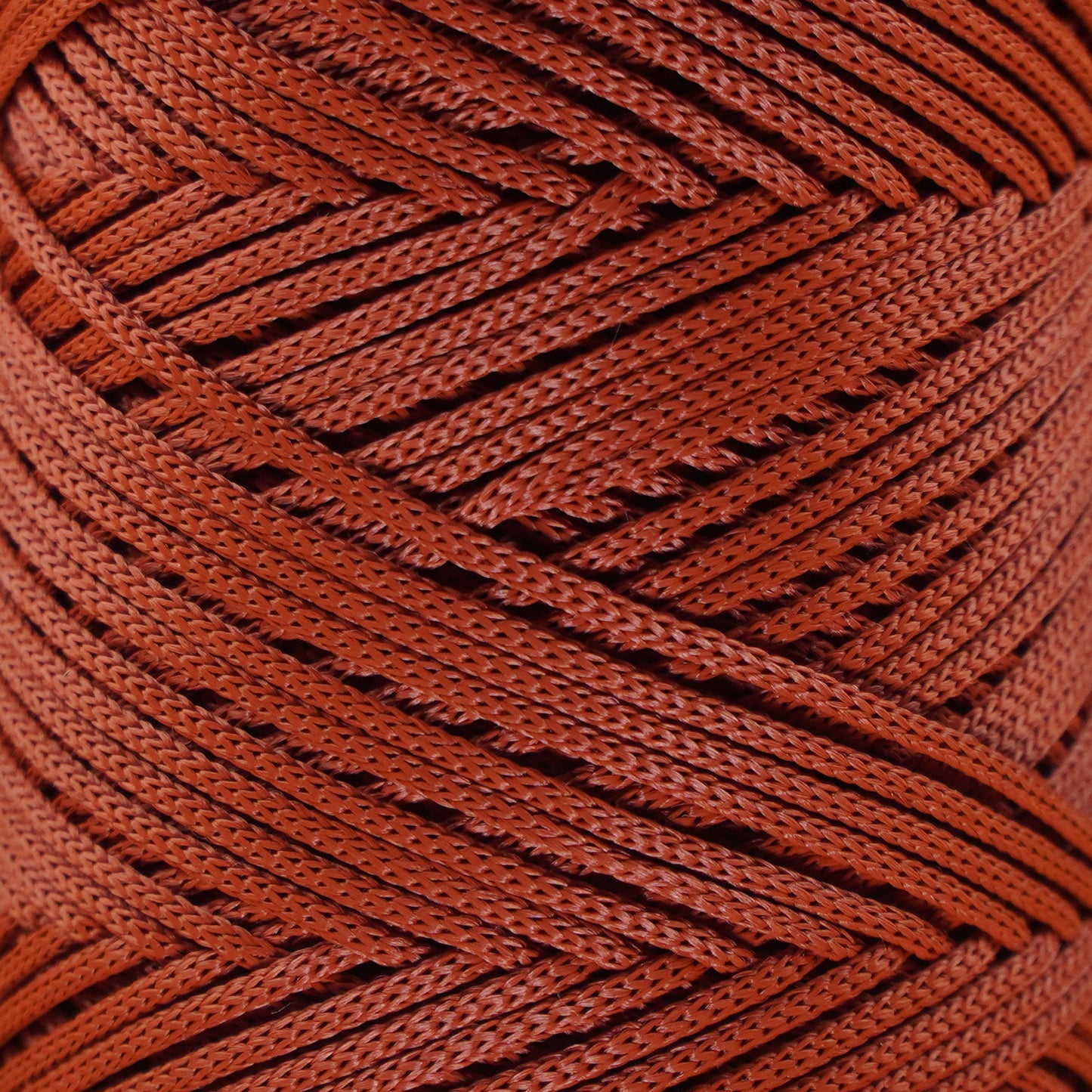 Polyester Macrame Cord 2mm x 250 yards (750 feet)  - Brick