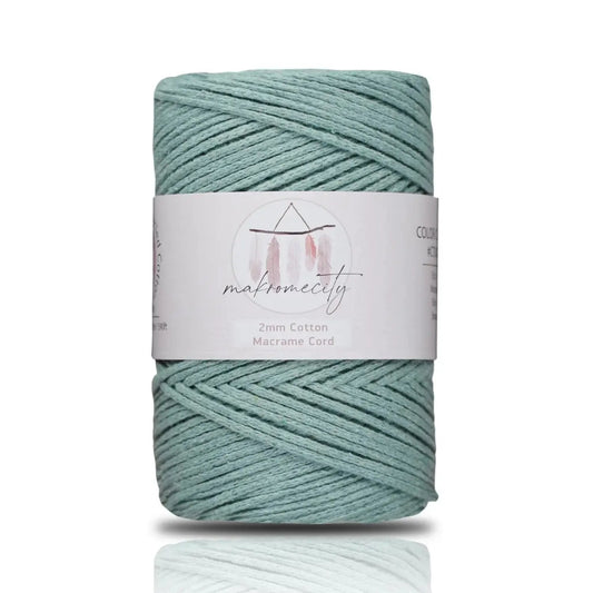 2mm x 195 Yards (590 feet) Cotton Macrame Cord