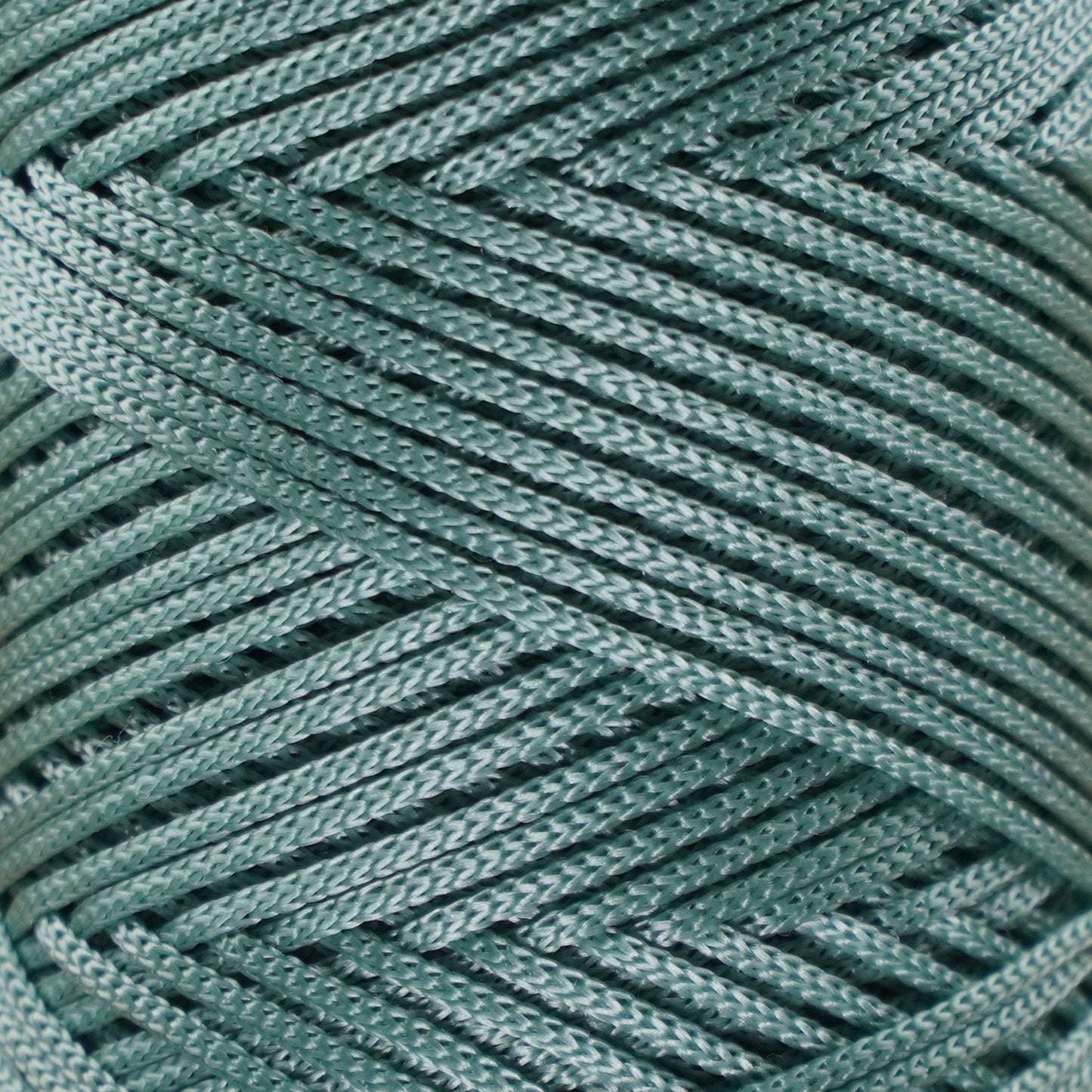Polyester Macrame Cord 2mm x 250 yards (750 feet)  - Crepe Green