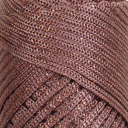 Sparkle Polyester Macrame Cord 2mm x 125 yards (375 feet)  - Copper Sparkle