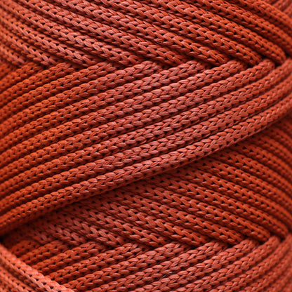 Polyester Macrame Cord 5mm x 104 Yards (311 feet) Polypropylene - Brick