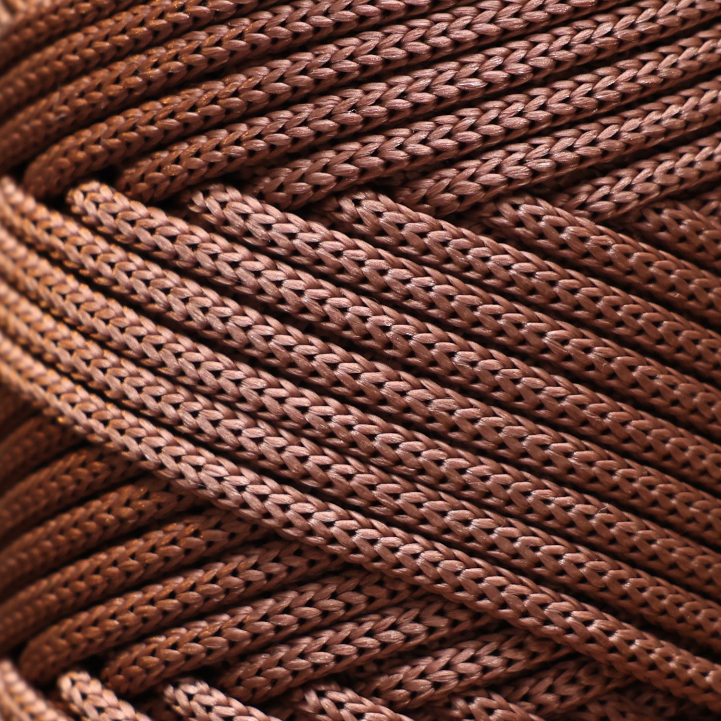 Polyester Macrame Cord 5mm x 104 Yards (311 feet) Polypropylene - Copper