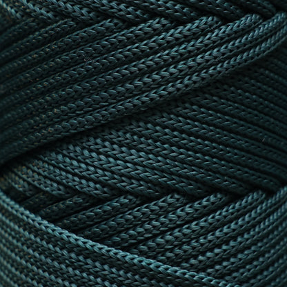 Polyester Macrame Cord 5mm x 104 Yards (311 feet) Polypropylene - Forest Green