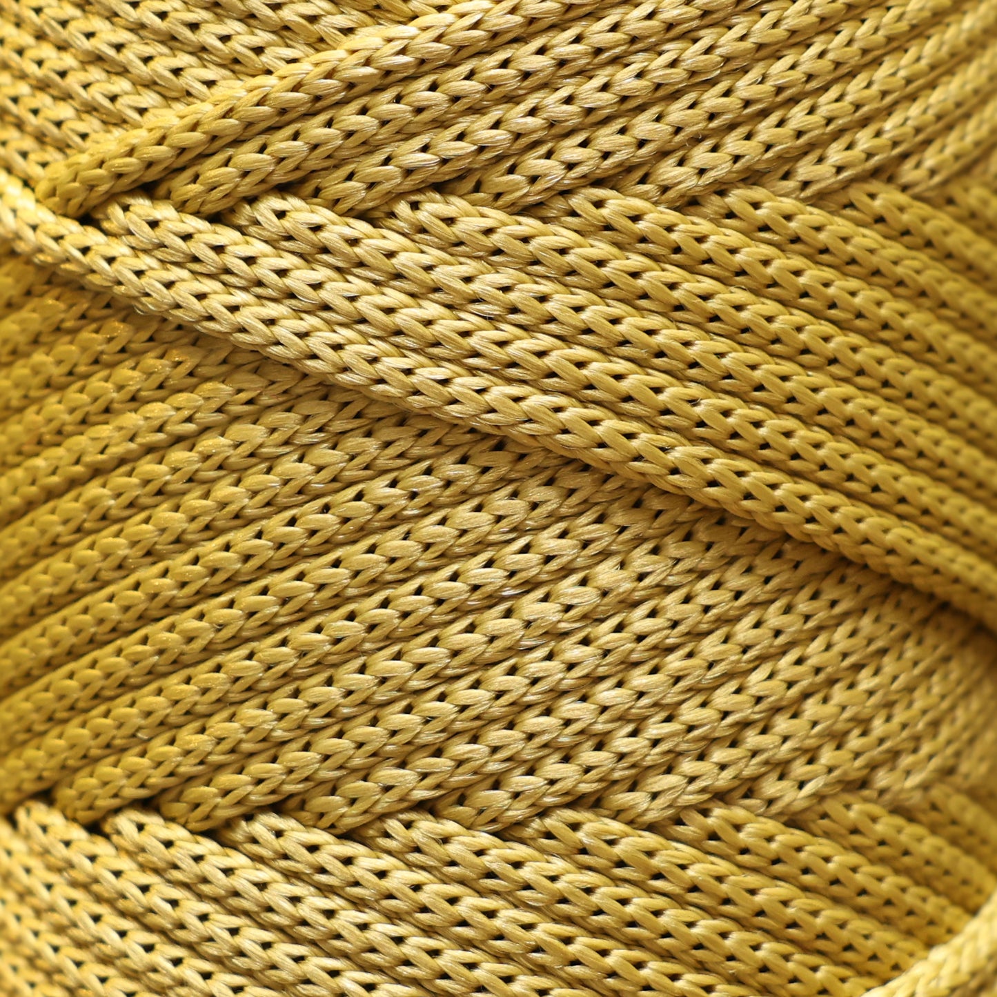 Polyester Macrame Cord 5mm x 104 Yards (311 feet) Polypropylene - Mustard
