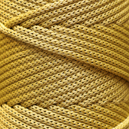 Polyester Macrame Cord 5mm x 104 Yards (311 feet) Polypropylene - Mustard