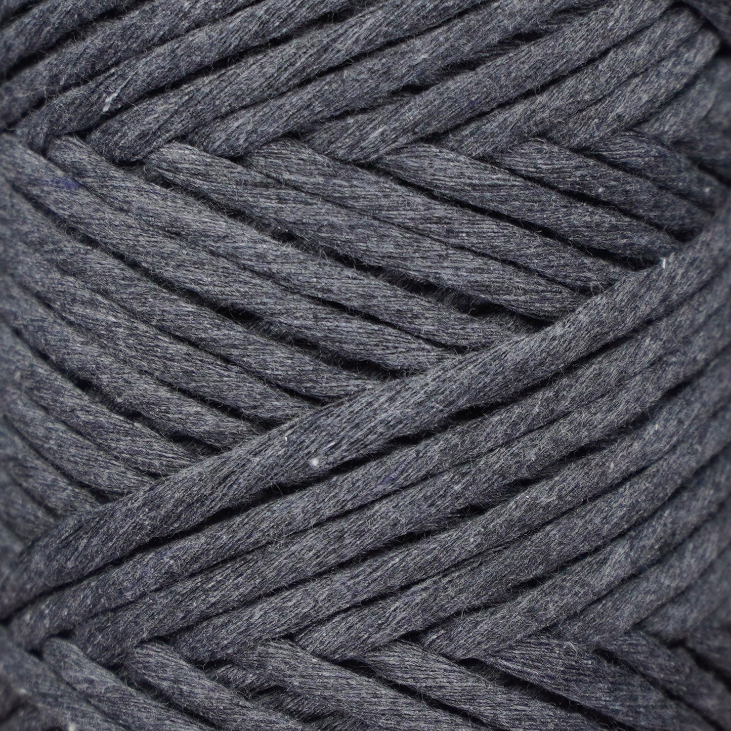 Single Strand Macrame Cord 3 mm x 109 Yards (295 feet) - Anthracite