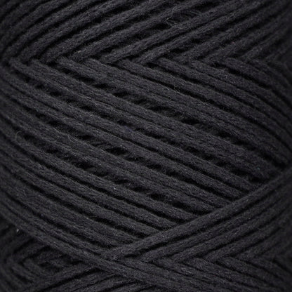 Cotton Macrame Cord 2mm x 195 Yards (590 feet) 2mm - Black