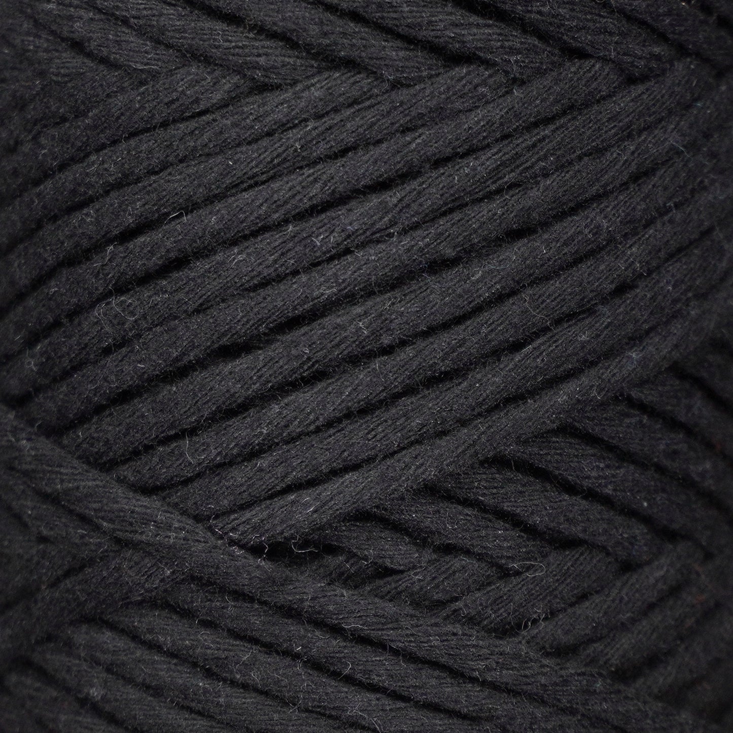 Single Strand Macrame Cord 3 mm x 109 Yards (328 feet) - Black