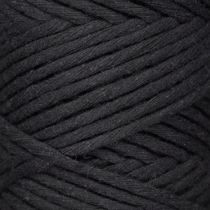 Single Strand Macrame Cord 3 mm x 109 Yards (328 feet) - Black