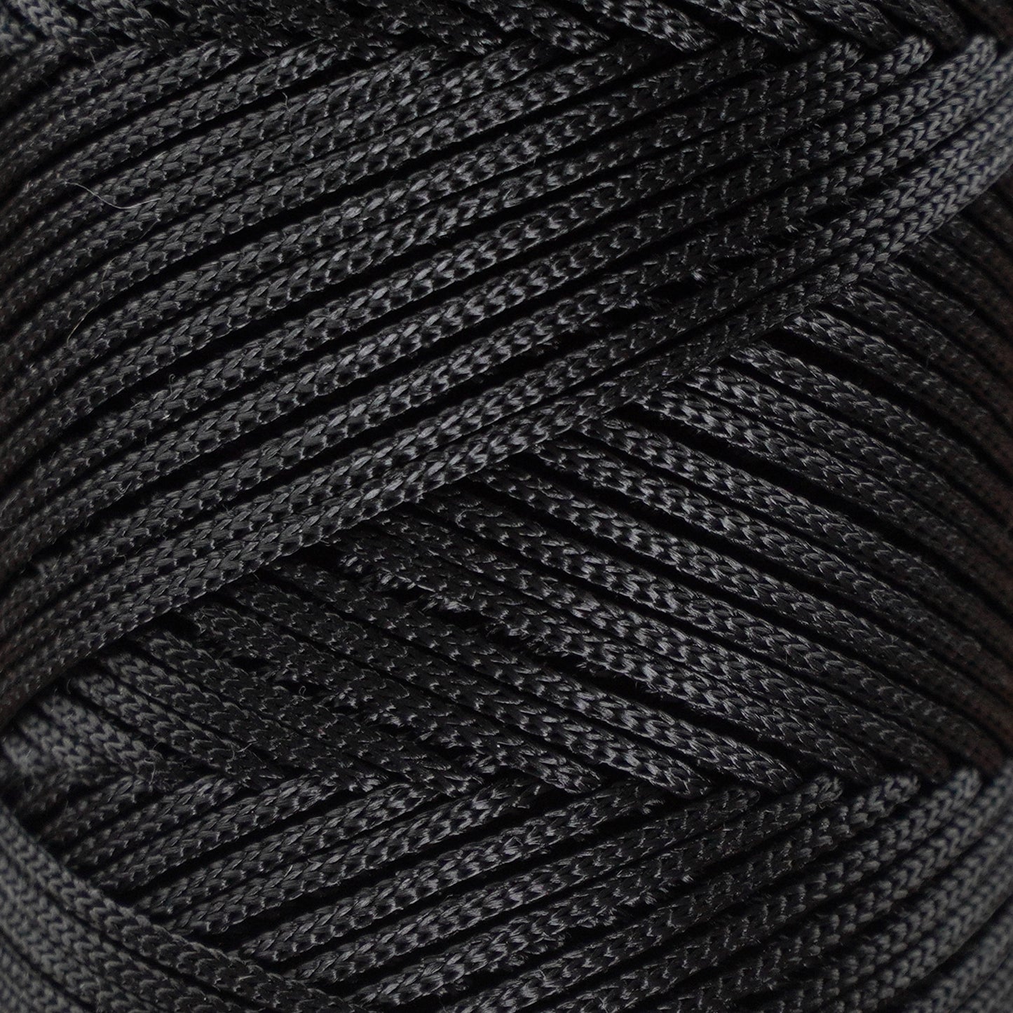 Polyester Macrame Cord 2mm x 125 Yards (375 feet) 2mm Polypropylene - Black