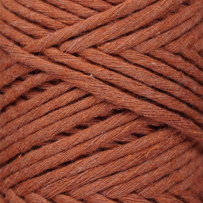 Single Strand Macrame Cord 3 mm x 109 Yards (328 feet) - Brick