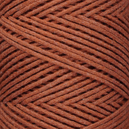 Cotton Macrame Cord 2mm x 195 Yards (590 feet) 2mm - Brick