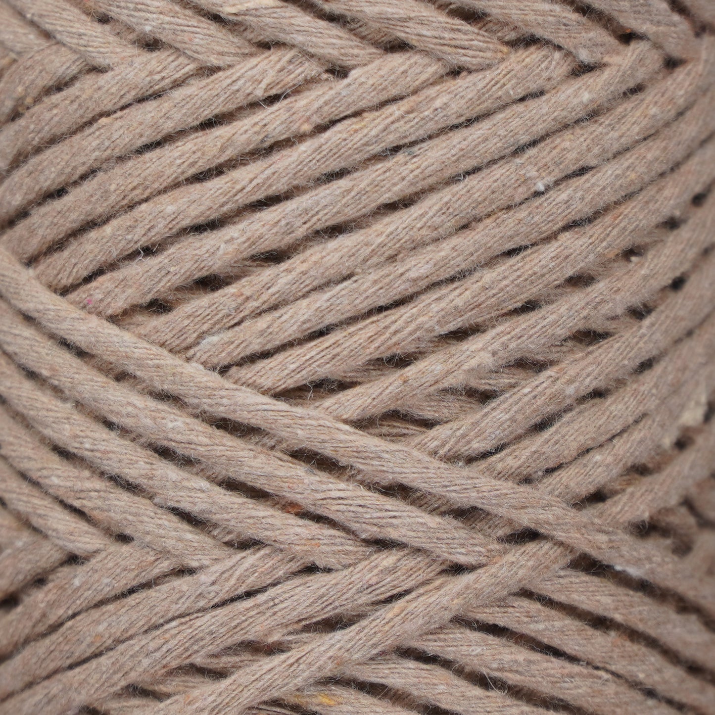 Single Strand Macrame Cord 3 mm x 109 Yards (328 feet) - Dark Latte