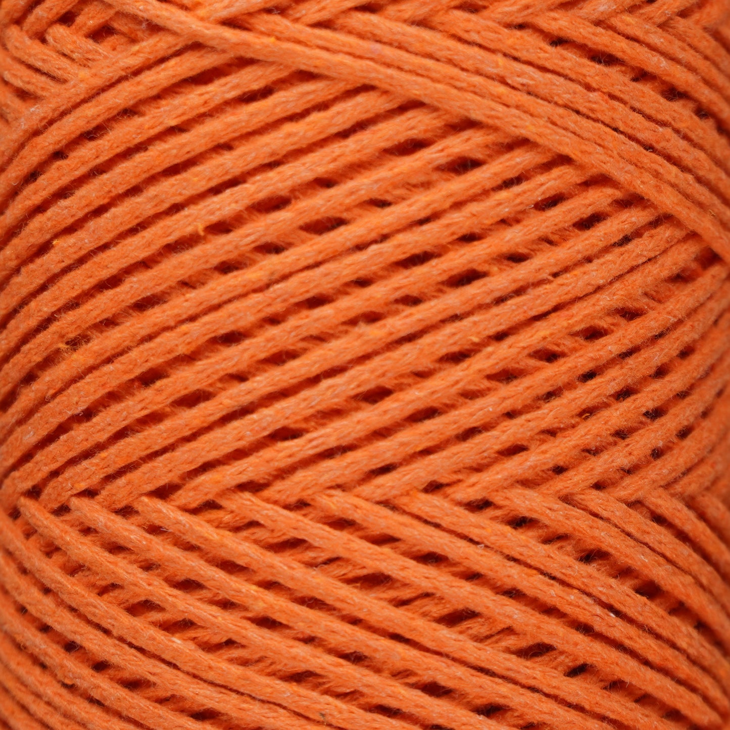 Cotton Macrame Cord 2mm x 195 Yards (590 feet) 2mm - Orange