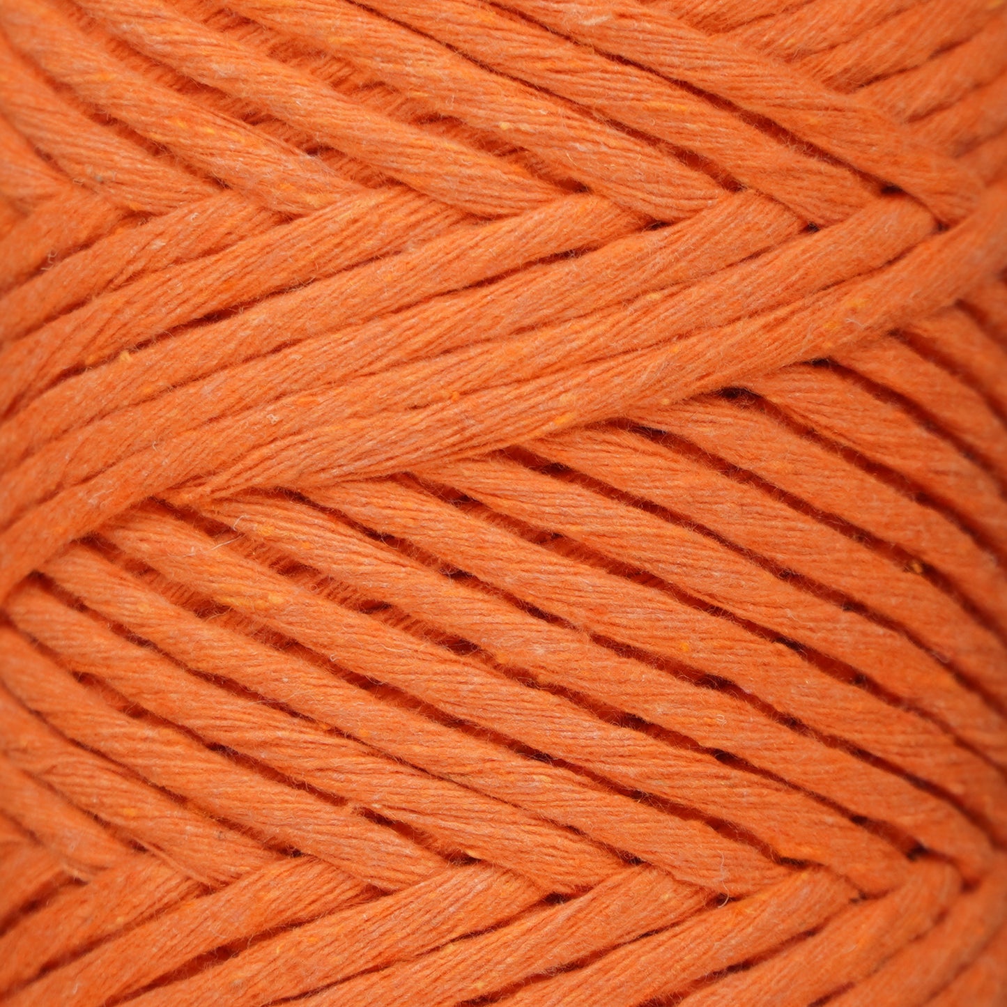 Single Strand Macrame Cord 3 mm x 109 Yards (328 feet) - Orange