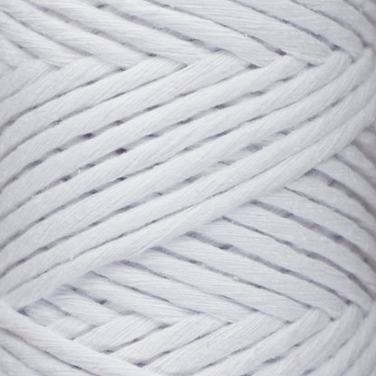 Single Strand Macrame Cord 3 mm x 109 Yards (328 feet) - White