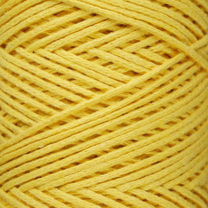 Cotton Macrame Cord 2mm x 195 Yards (590 feet) 2mm - Yellow